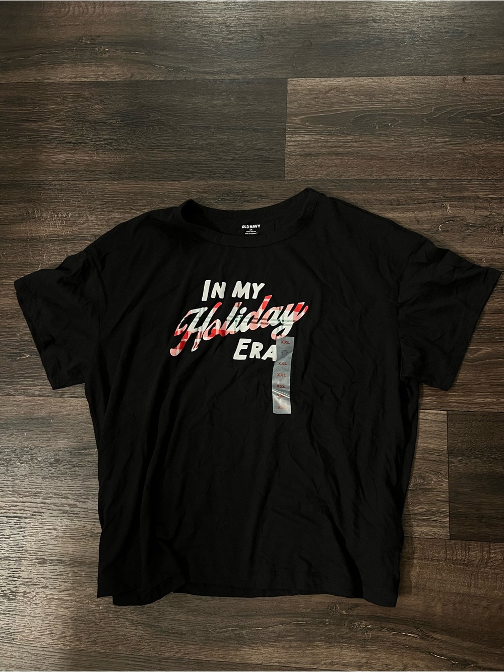 Old Navy Black Graphic Holiday Pajamas